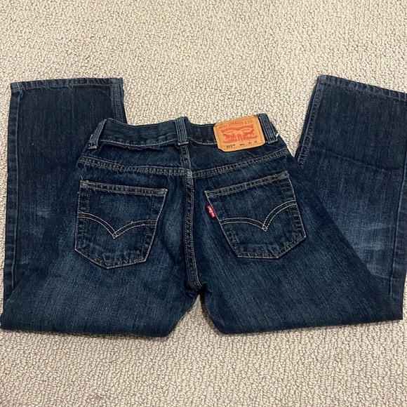 Levi's Men's Dark Blue Relaxed Jeans - Picture 4 of 4